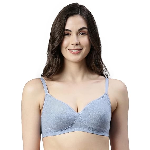 Enamor Innovations Fabcool Encircled Side Support Women's Cotton Everyday Bra – Non-Padded, Wirefree, High Coverage | Model A042